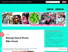 Tablet Screenshot of feverishtruck.wordpress.com