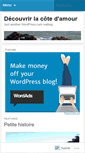 Mobile Screenshot of cotedamour.wordpress.com
