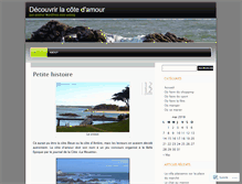 Tablet Screenshot of cotedamour.wordpress.com