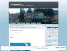 Tablet Screenshot of francesasilva.wordpress.com