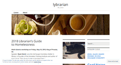 Desktop Screenshot of lybrarian.wordpress.com