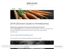 Tablet Screenshot of lybrarian.wordpress.com