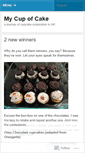 Mobile Screenshot of mycupofcake.wordpress.com
