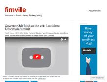 Tablet Screenshot of firnville.wordpress.com