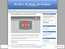 Tablet Screenshot of nuskinnubodynudreams.wordpress.com