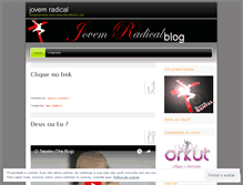 Tablet Screenshot of jovemradicalblog.wordpress.com