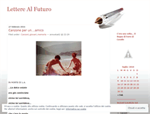 Tablet Screenshot of letterealfuturo.wordpress.com