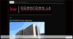 Desktop Screenshot of kwdowntownla.wordpress.com