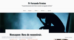 Desktop Screenshot of prfernandofirmino.wordpress.com