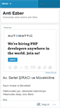 Mobile Screenshot of antiezber.wordpress.com