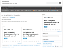 Tablet Screenshot of antiezber.wordpress.com