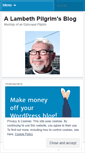 Mobile Screenshot of lambethpilgrim.wordpress.com