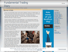 Tablet Screenshot of fundamentaltrader.wordpress.com