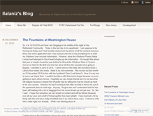 Tablet Screenshot of ilalaniz.wordpress.com