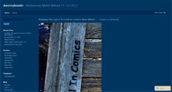 Desktop Screenshot of darrensylvander.wordpress.com