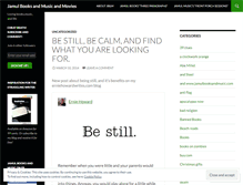 Tablet Screenshot of jamulbooksandmusic.wordpress.com