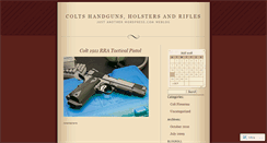 Desktop Screenshot of coltguns.wordpress.com