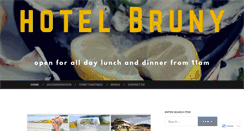 Desktop Screenshot of hotelbruny.wordpress.com