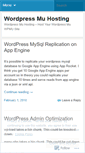 Mobile Screenshot of muhosting.wordpress.com