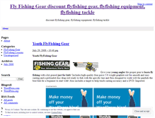 Tablet Screenshot of flyfishinggear.wordpress.com