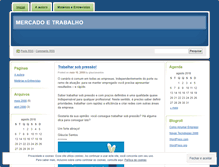 Tablet Screenshot of mercatrabalho.wordpress.com