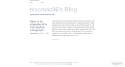 Desktop Screenshot of mac06.wordpress.com