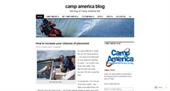 Desktop Screenshot of campamericablog.wordpress.com