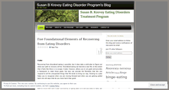 Desktop Screenshot of eatingdisorderprogram.wordpress.com
