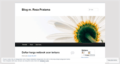Desktop Screenshot of mrezapratama.wordpress.com