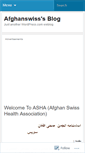 Mobile Screenshot of afghanswiss.wordpress.com