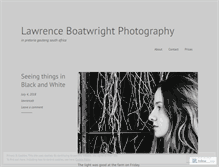 Tablet Screenshot of lawrenceb.wordpress.com