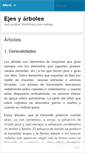 Mobile Screenshot of ejesyarboles.wordpress.com