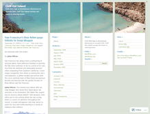 Tablet Screenshot of chilloutisland.wordpress.com