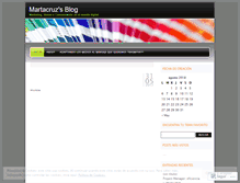 Tablet Screenshot of martacruz.wordpress.com