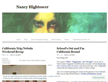 Tablet Screenshot of nancyhightower.wordpress.com