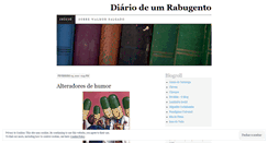 Desktop Screenshot of diariodeumrabugento.wordpress.com