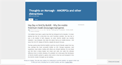 Desktop Screenshot of moroagh.wordpress.com