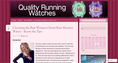 Desktop Screenshot of choosingthebestwomensheartratemonitorwatch.wordpress.com