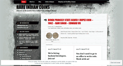 Desktop Screenshot of indiacoin.wordpress.com