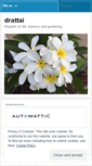 Mobile Screenshot of drattai.wordpress.com