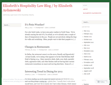 Tablet Screenshot of elizabethardanowski.wordpress.com