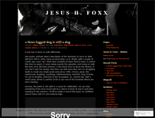 Tablet Screenshot of jesushfoxx.wordpress.com