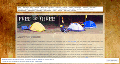 Desktop Screenshot of freeonthree.wordpress.com