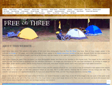 Tablet Screenshot of freeonthree.wordpress.com