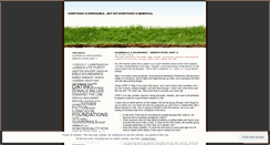 Desktop Screenshot of everythingispermissible.wordpress.com