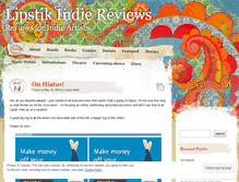 Tablet Screenshot of lipstikindie.wordpress.com