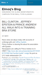 Mobile Screenshot of elmoq.wordpress.com