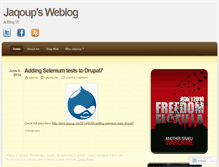 Tablet Screenshot of jaqoup.wordpress.com
