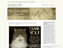 Tablet Screenshot of greatcatsby.wordpress.com
