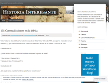 Tablet Screenshot of historiainteresante.wordpress.com